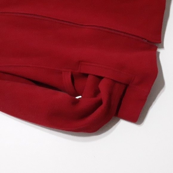 B Moss women coat  M Full Zip  wool event casual Comfy Red Luxury - Picture 3 of 9